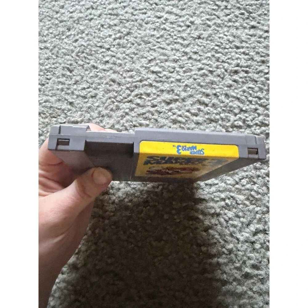 Original 1990 Super Mario 3 NES game cartridge Nintendo Tested And Works!